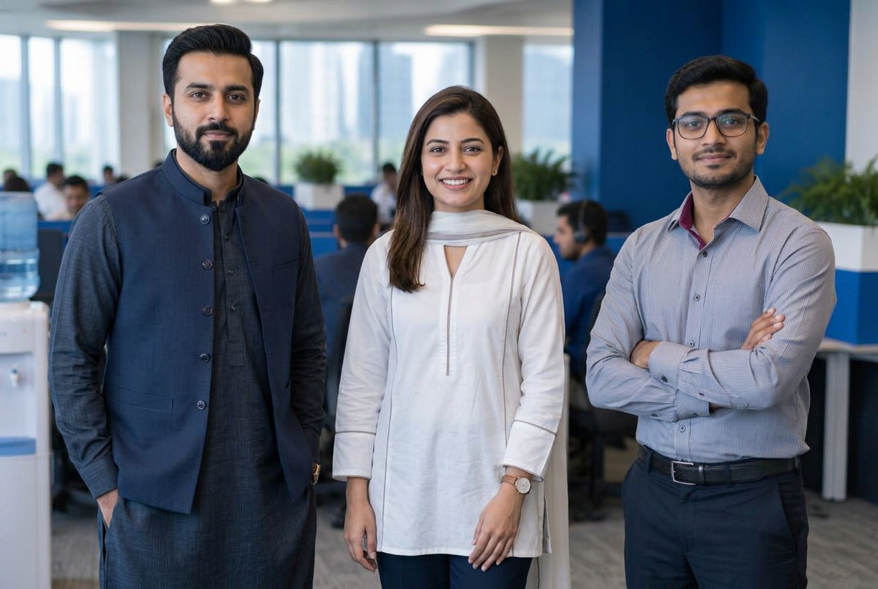Pakistani team leads at Lenux Solutions